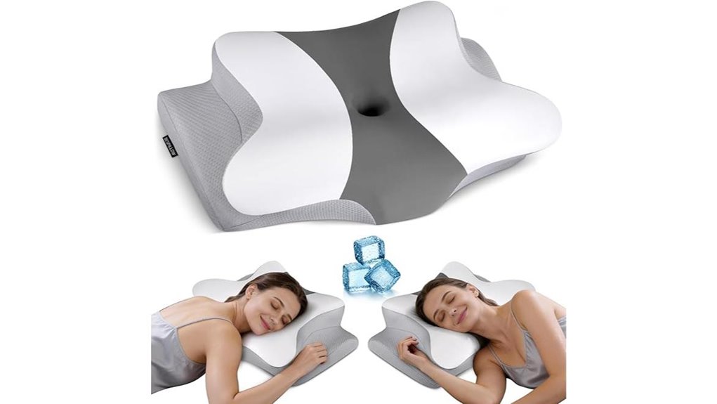 ergonomic cervical side pillow