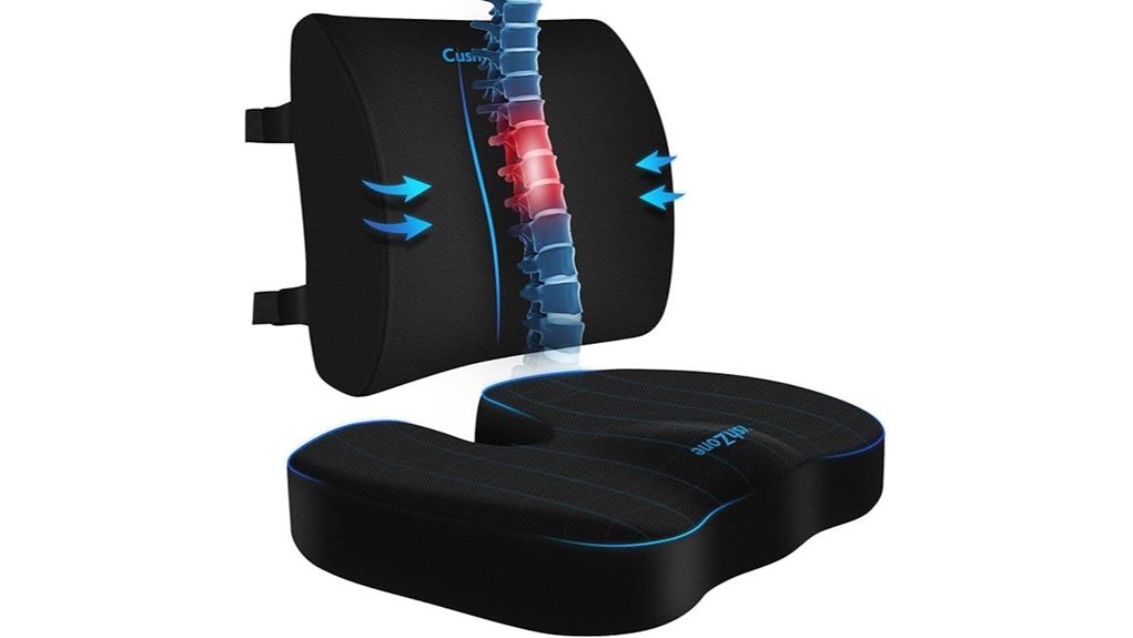 ergonomic foam sciatica cushion