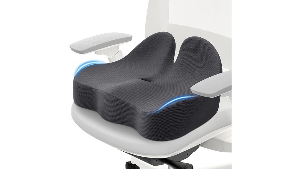 ergonomic sciatica memory foam