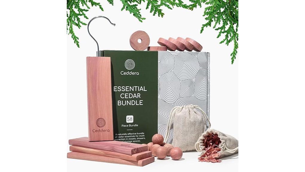 essential cedar bundle 58 pieces