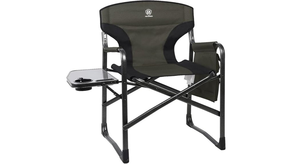 ever advanced chair 350lb side table