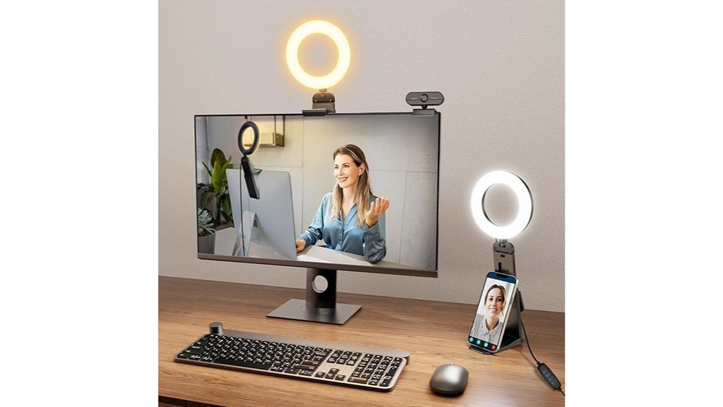 evershop clip on ring light