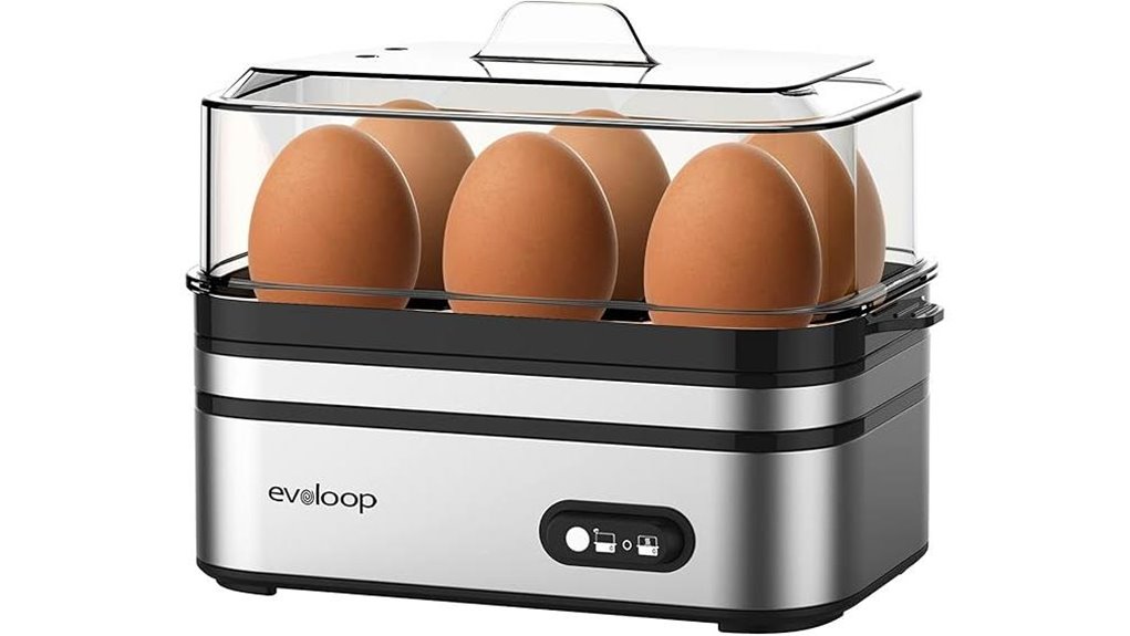 evoloop 6 egg rapid cooker