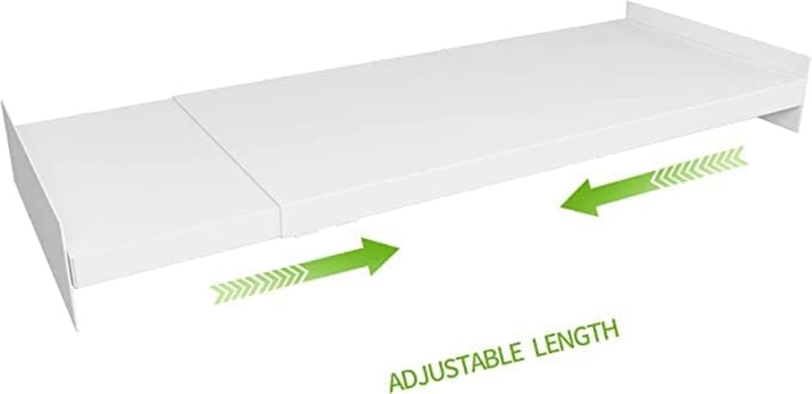 expandable adjustable closet organizer
