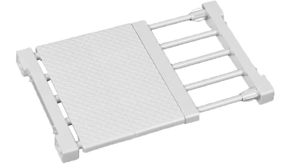expandable closet shelf dividers