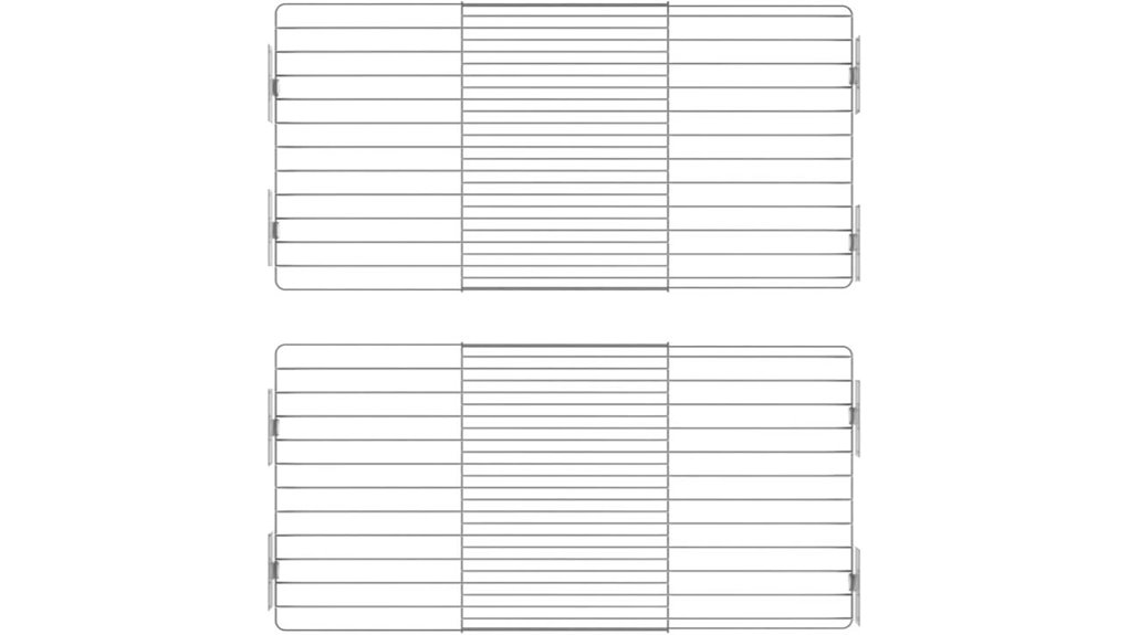 expandable closet tension shelf set