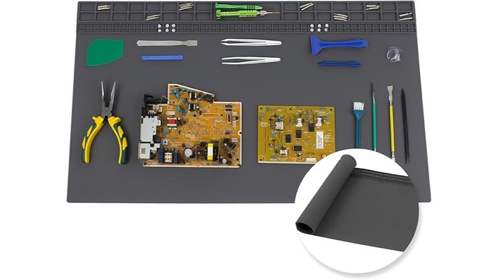 extra large heat resistant silicone mat
