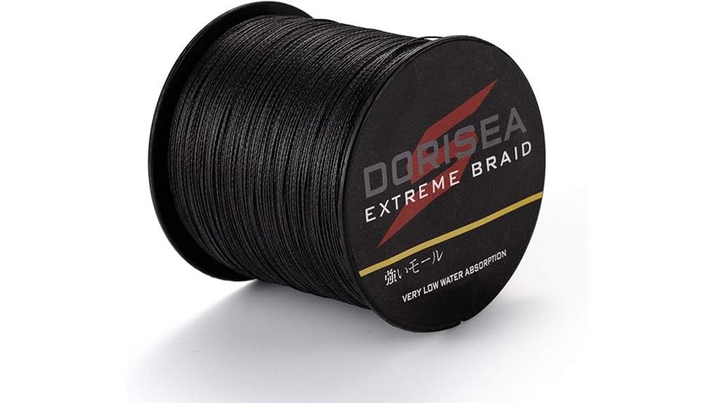 extreme black pe braid fishing