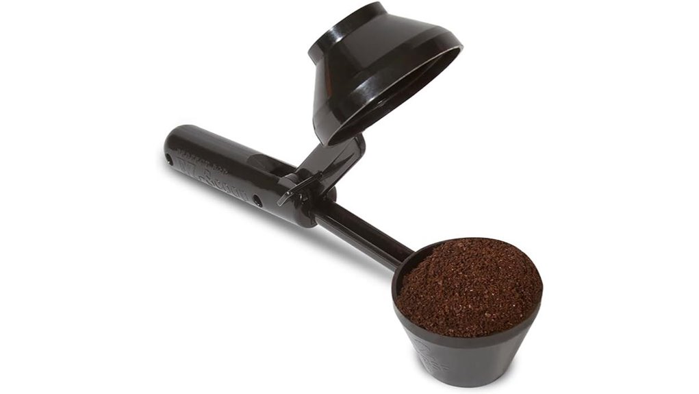 ez scoop coffee scooper funnel