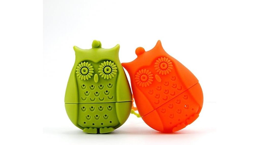 ezeso tea infusers reusable silicone strainers 2 pack