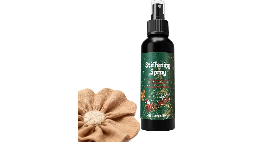 fabric stiffener spray crafts hats 120ml