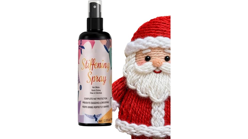fabric stiffener spray for crochet