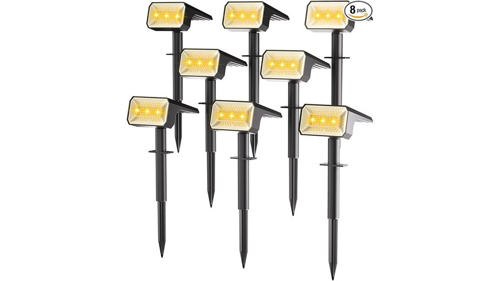 fabrito solar waterproof spotlights