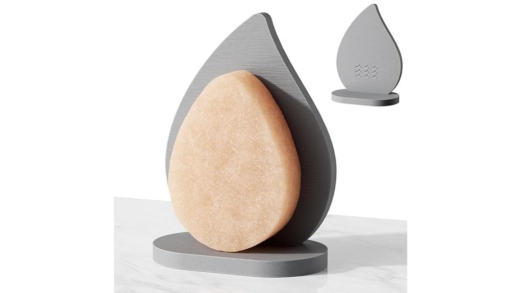 facial sponge holder with sponge