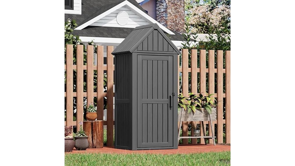 fancyango removable resin shed