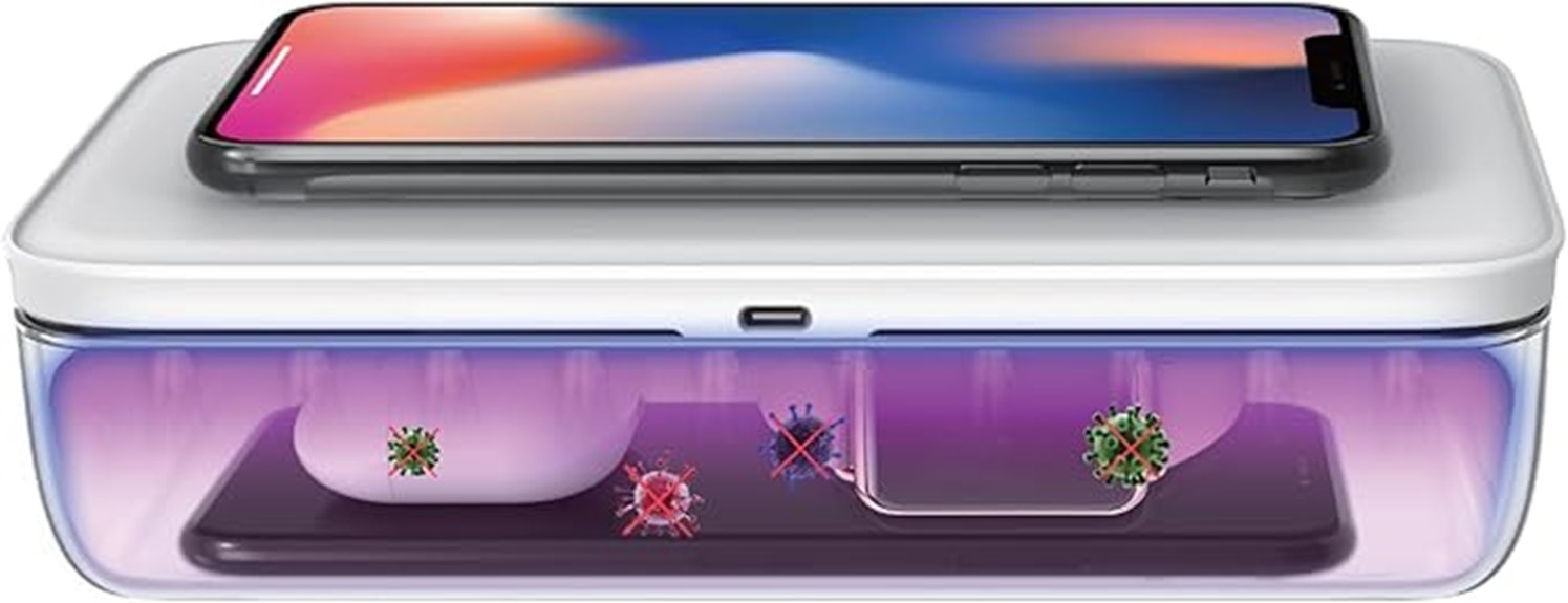 fast uv disinfection box