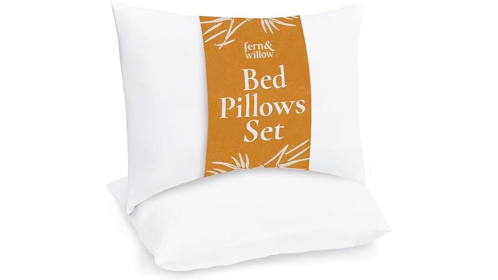 fern willow king pillows