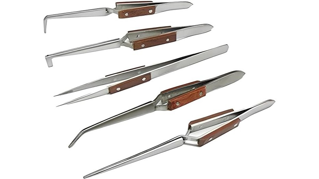 fiber jewelry soldering tweezers