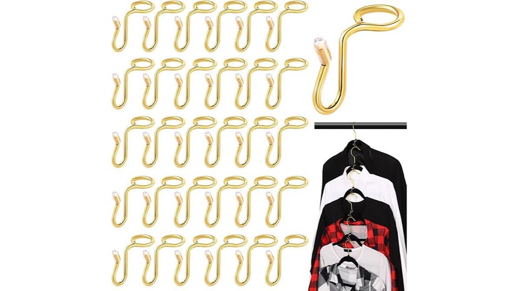 fifty metal hanger extenders