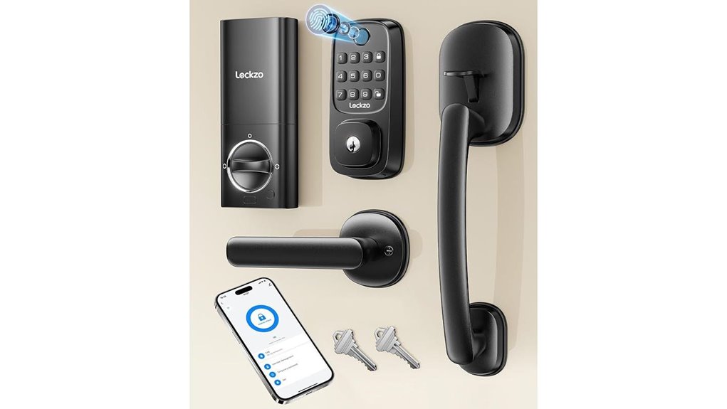 fingerprint keyless smart lock