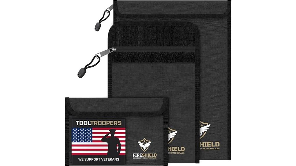 fireshield 2000 f fireproof bag