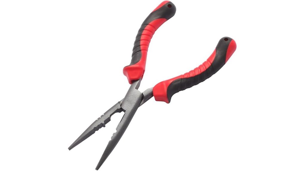 fishing pliers with hook remover