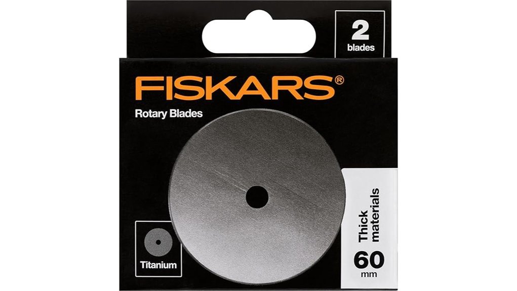 fiskars 60mm titanium blades