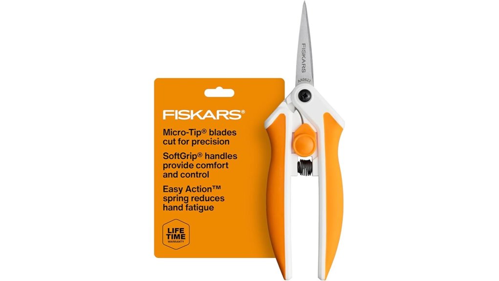 fiskars micro tip spring scissors