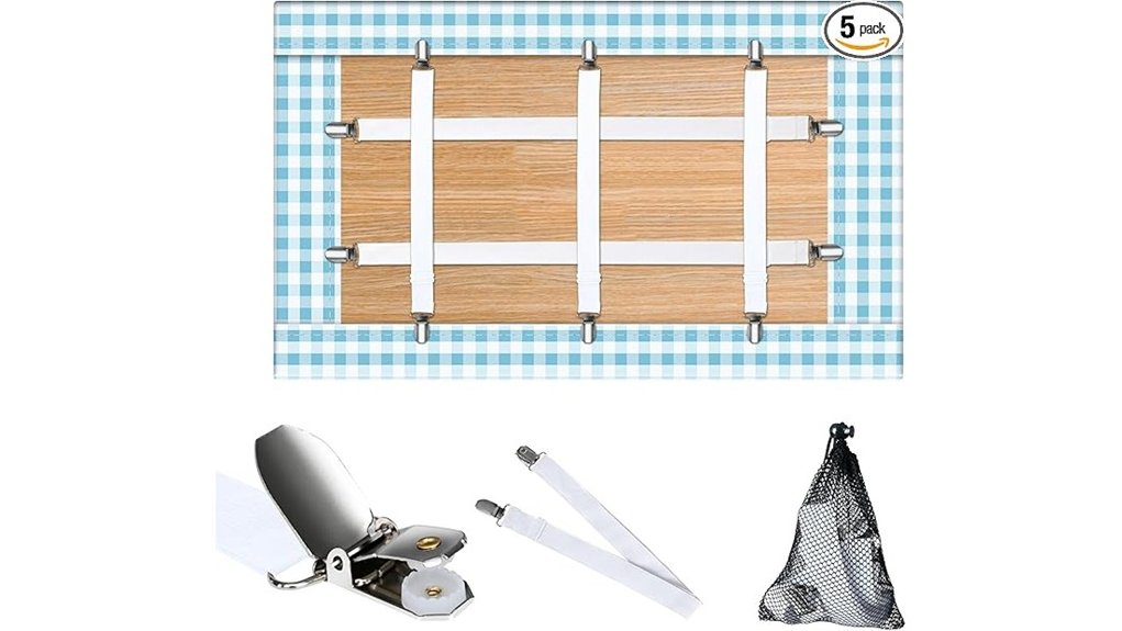 five clip hidden strap set