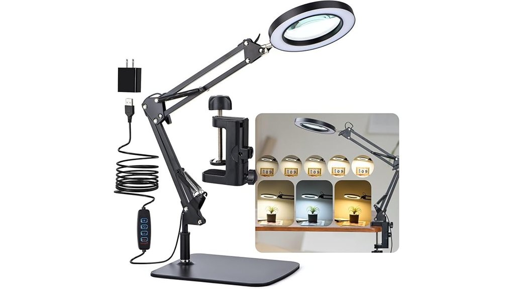 five diopter led magnifier