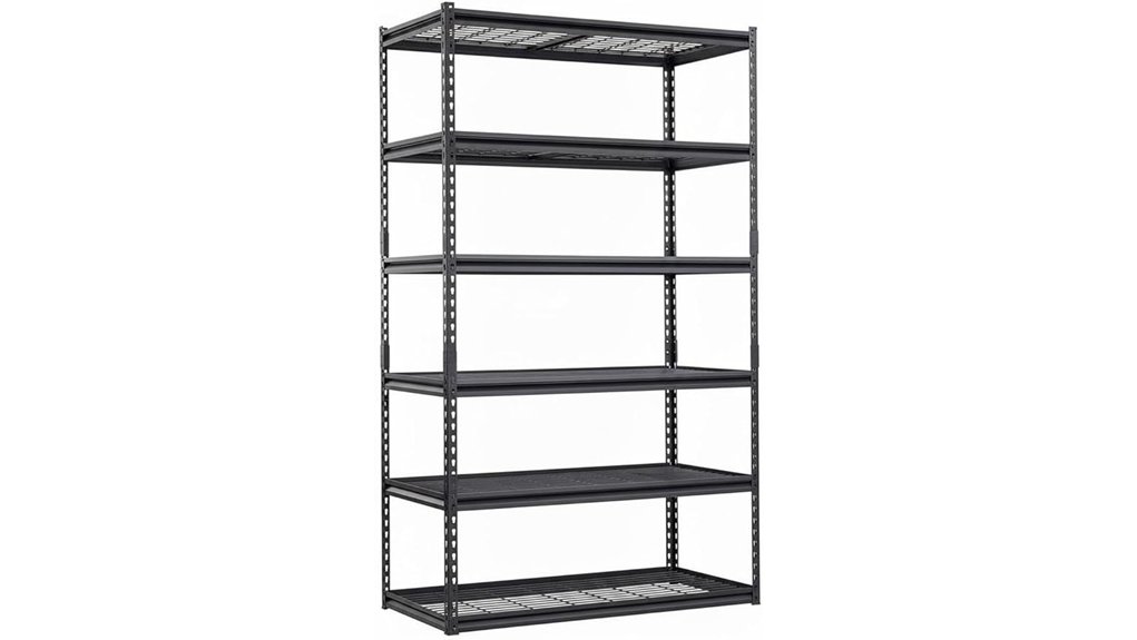 five tier heavy duty garage rack