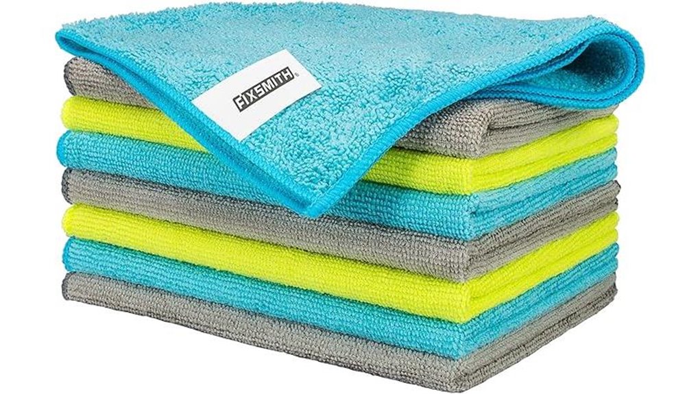 fixsmith 8 pack microfiber cloths