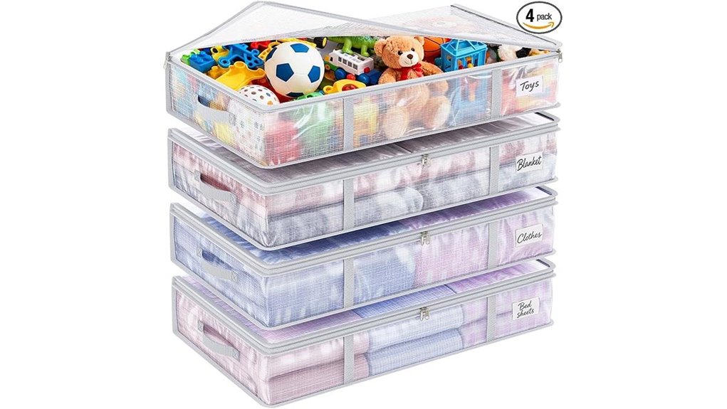 fixwal 90l under bed storage