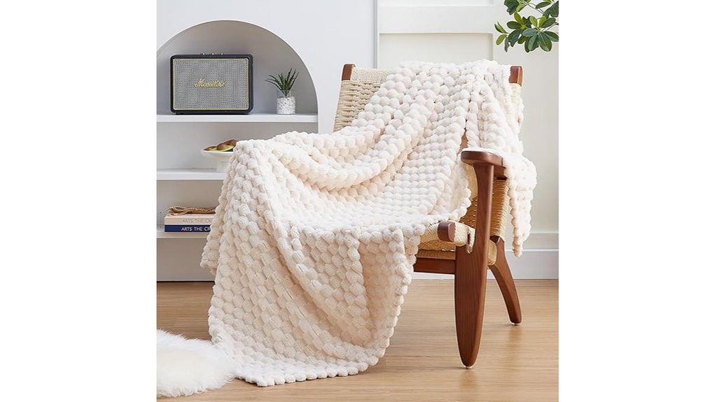 fleece turtle shell throw