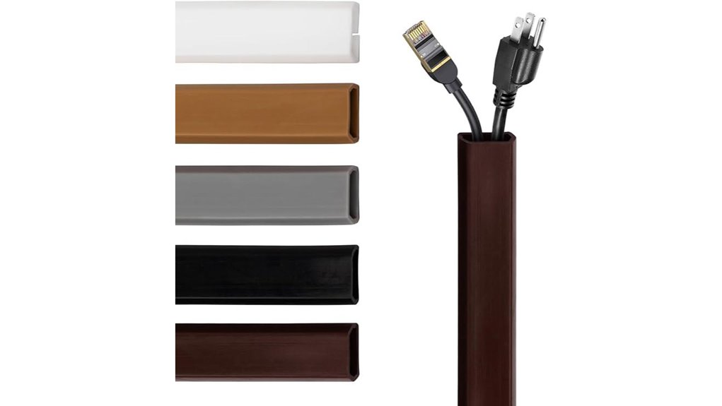 flexible wall cable raceway self adhesive 6ft length