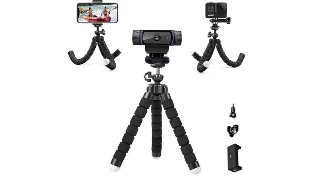 flexible webcam phone tripod