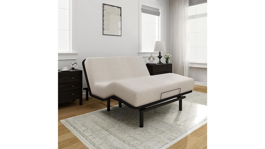 flexispot remote controlled queen bed