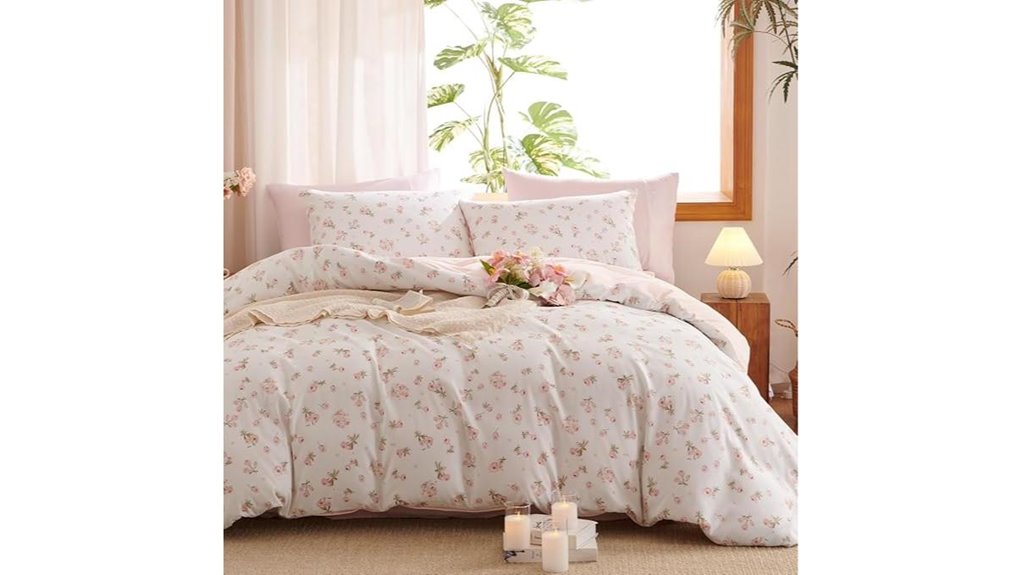 floral queen comforter set