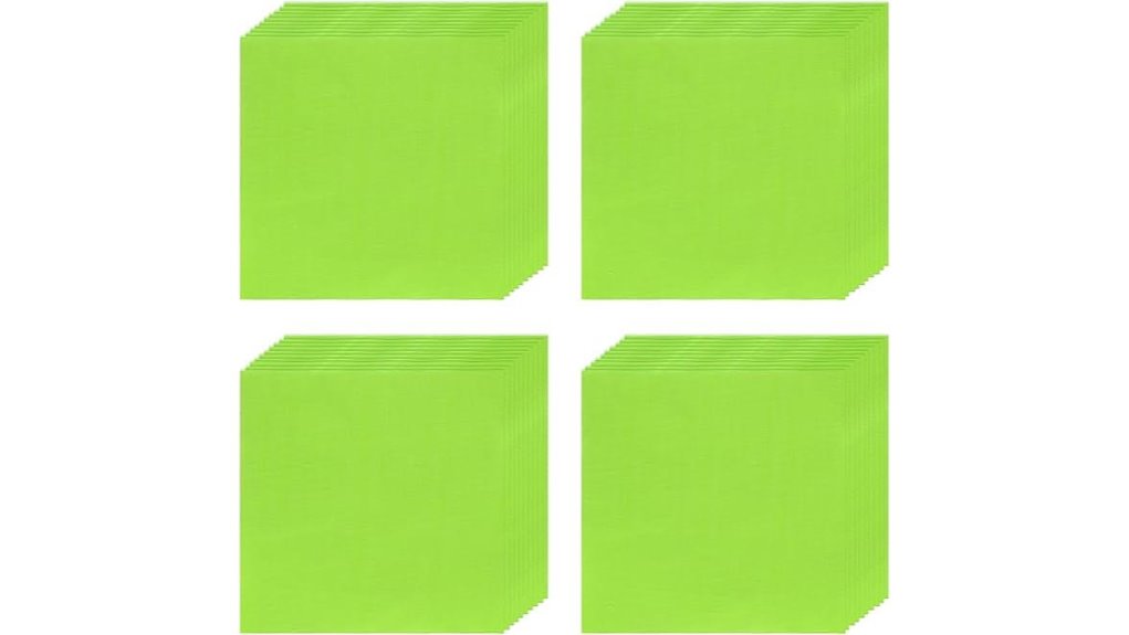 foil candy wrappers green grid