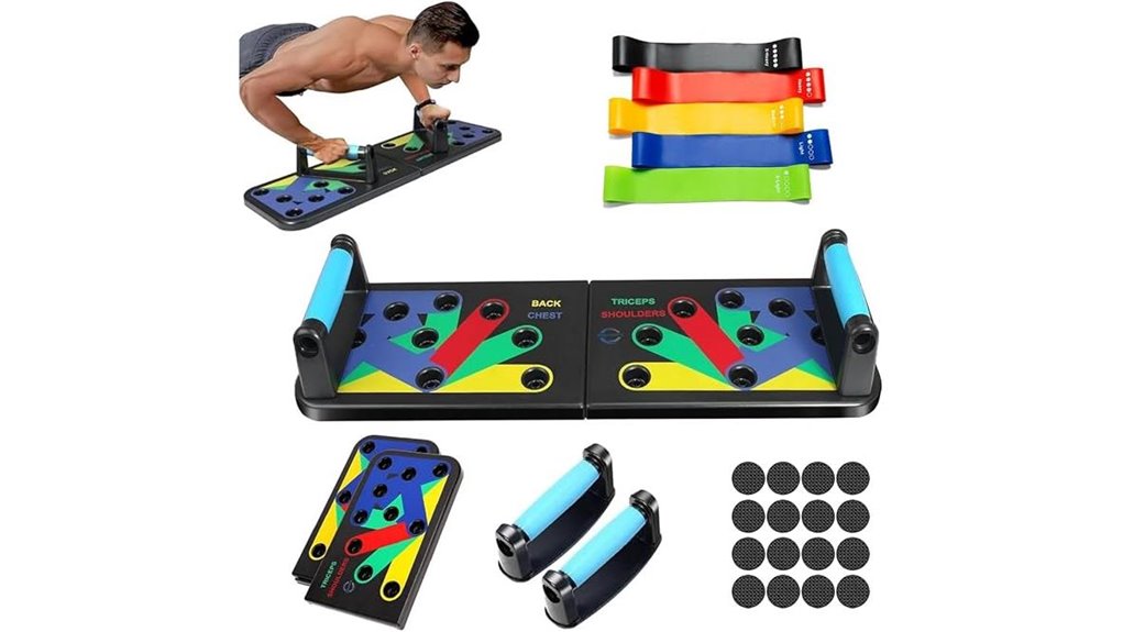 foldable 20 in 1 resistance board