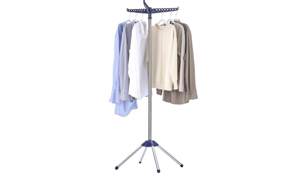 foldable 59 inch tripod rack