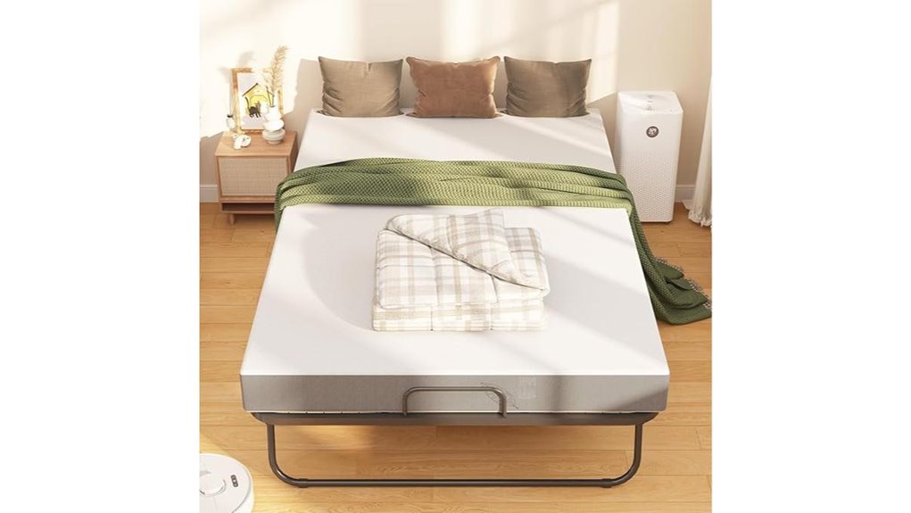 foldable 75x46 rollaway bed