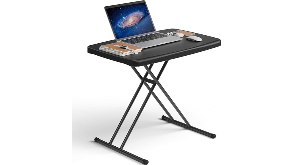 foldable adjustable laptop table