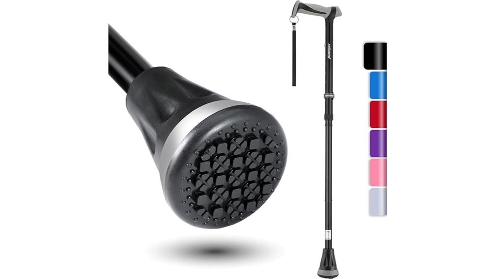 foldable adjustable travel cane