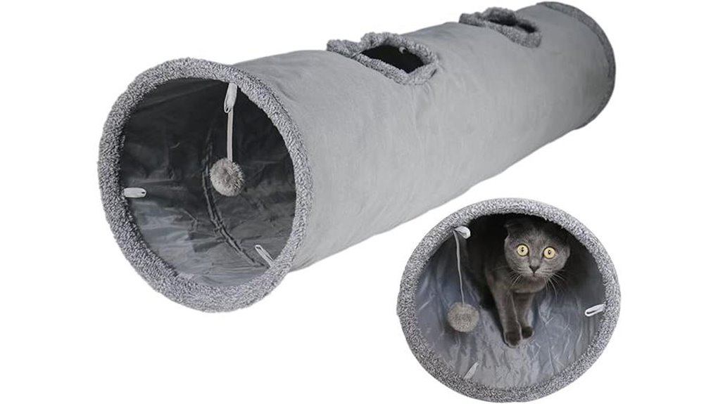 foldable cat tunnel bubble