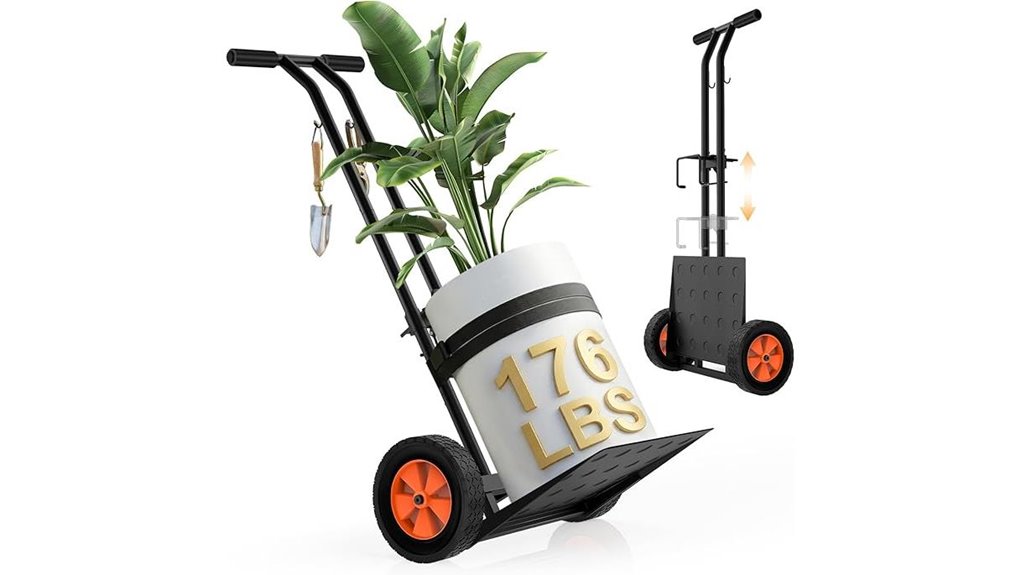 foldable heavy duty plant cart