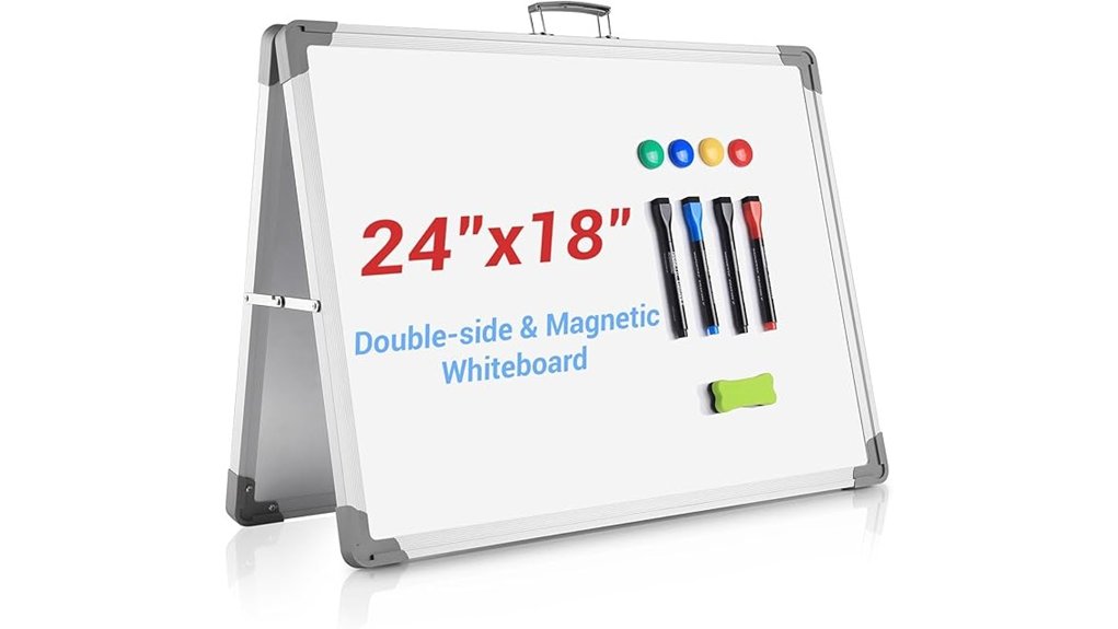 foldable magnetic 24x18 double sided
