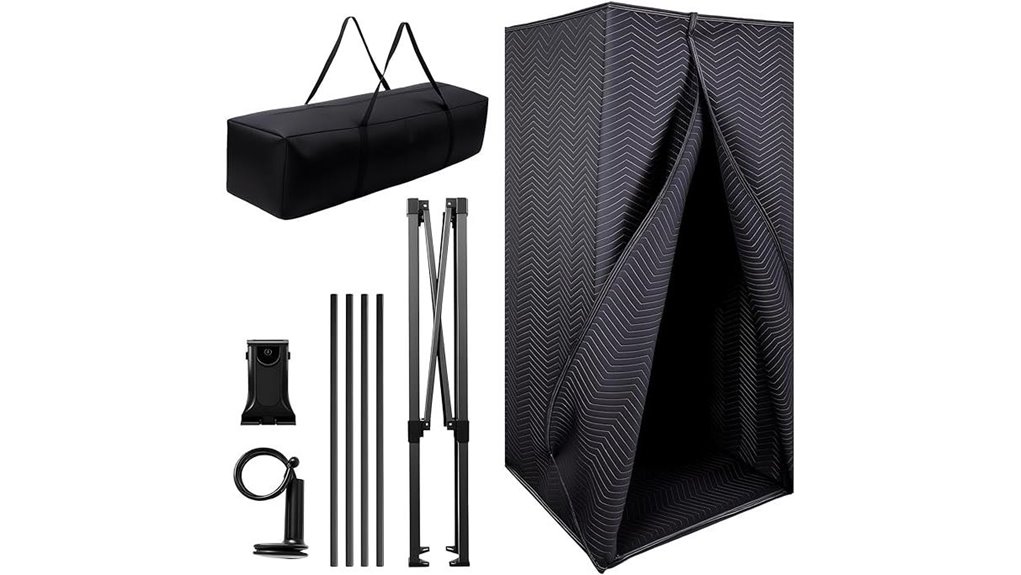 foldable portable echo free studio