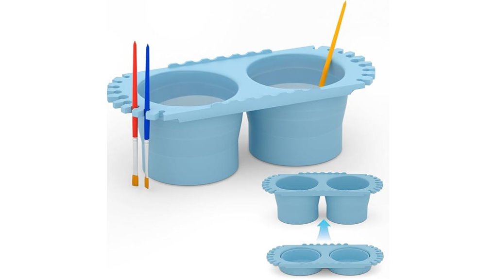 foldable silicone brush cleaner