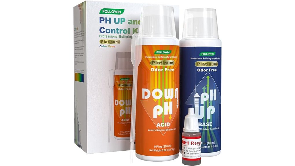 followin ph control kit details